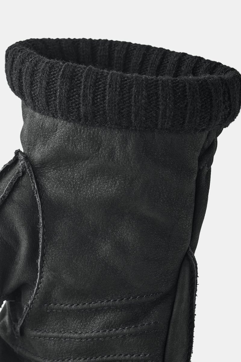 Hestra Joar Nubuck Leather Gloves (Black) | Gloves