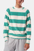 Sudadera La Paz Cunha (Gumdrop Green Stripes) | Suéteres