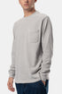 Camiseta La Paz Duarte L/S (Ribbed Grey Mesc) | Camisetas