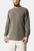 Camiseta La Paz Duarte L/S (Ribbed Military Green) | Camisetas