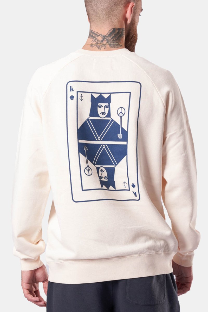 La Paz King Of Spades Sweatshirt (Ecru) | Sweaters