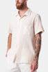 Camisa Panamá La Paz Silveira (Spiced Coral/Safari Stripe) | Camisas