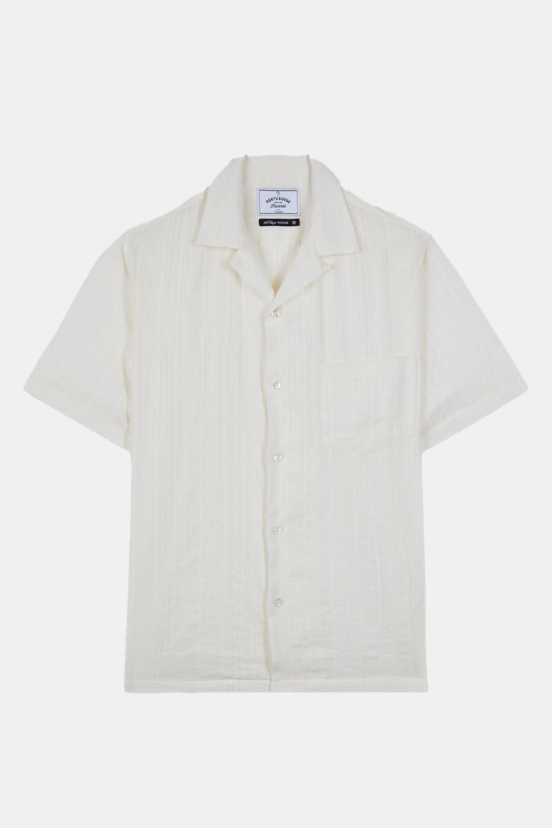 Portuguese Flannel Bahia Shirt (White) | Shirts