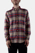 Camisa portuguesa de franela Crush ESP Check (Rojo / Crudo) | Camisas