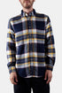 Camisa portuguesa de franela Equi Check ESP (Azul / Blanco / Amarillo) | Camisas