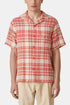 Camisa a cuadros de jardín de franela portuguesa (rojo) | Camisas