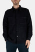 Camisa Sobrecamisa De Franela Portuguesa De Punto De Espiga (Navy) | Camisas