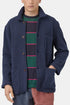 Chaqueta de trabajo de franela portuguesa Labura Chore (Low Tide Navy) | Chaquetas