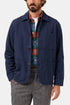 Chaqueta de franela pesada Labura de franela portuguesa (Azul) | Chaquetas
