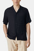 Camisa Cobra Modal De Franela Portuguesa (Negro) | Camisas