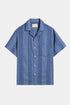 Camisa portuguesa de franela del Pacífico (índigo) | Camisas