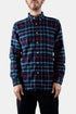 Camisa portuguesa de franela Pop Up ESP Check (Azul / Blanco / Rojo) | Camisas