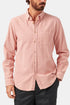 Camisa portuguesa de pana y algodón Lobo grueso de franela (Old Rose Pink) | Camisas