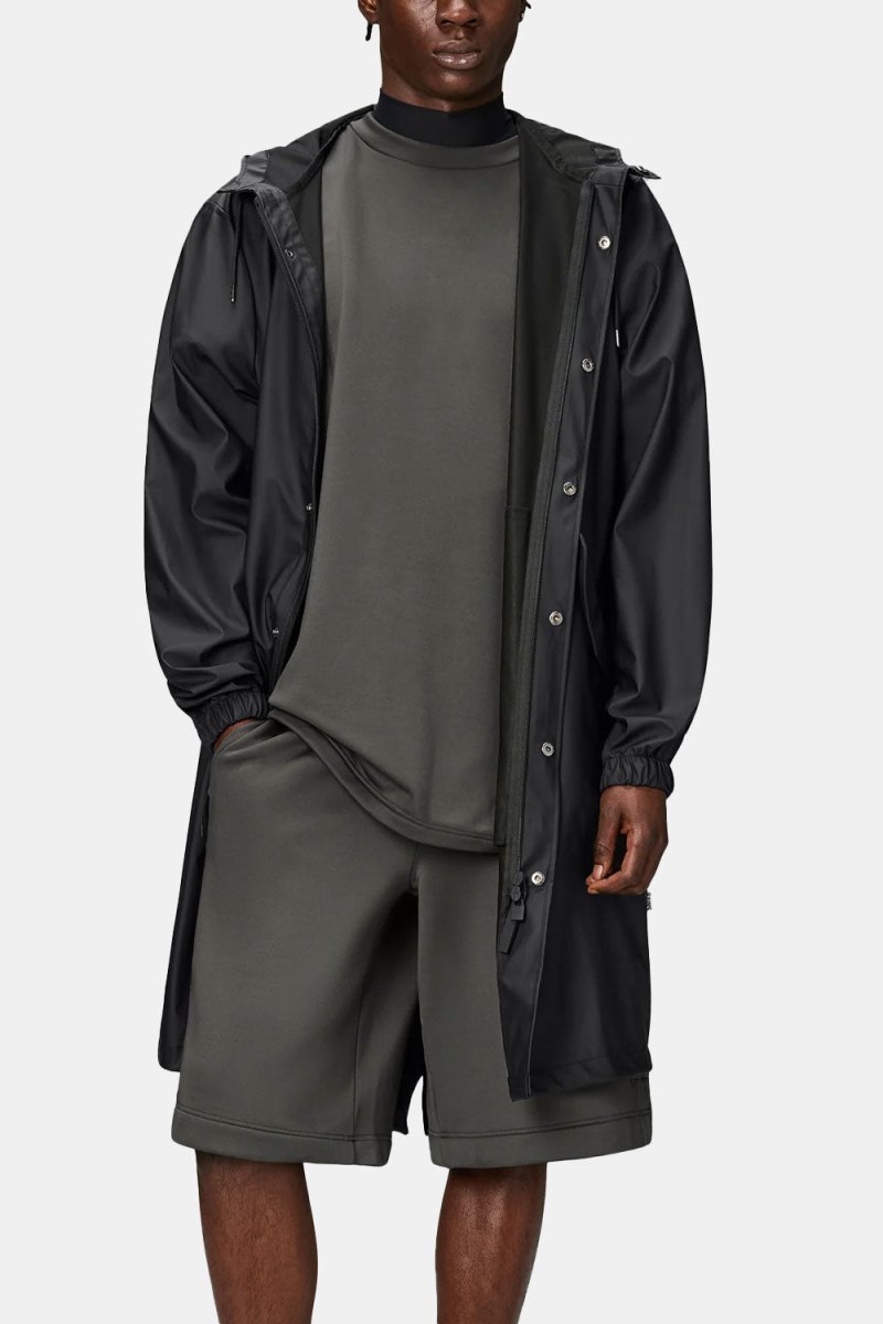 Rains Fishtail Parka W3 (Black) | Jackets