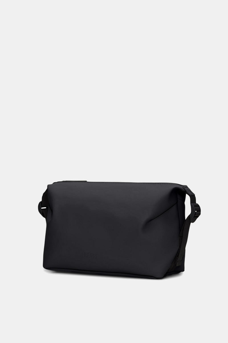 Rains Hilo Toiletry Wash Bag W3 (Black) | Lifestyle