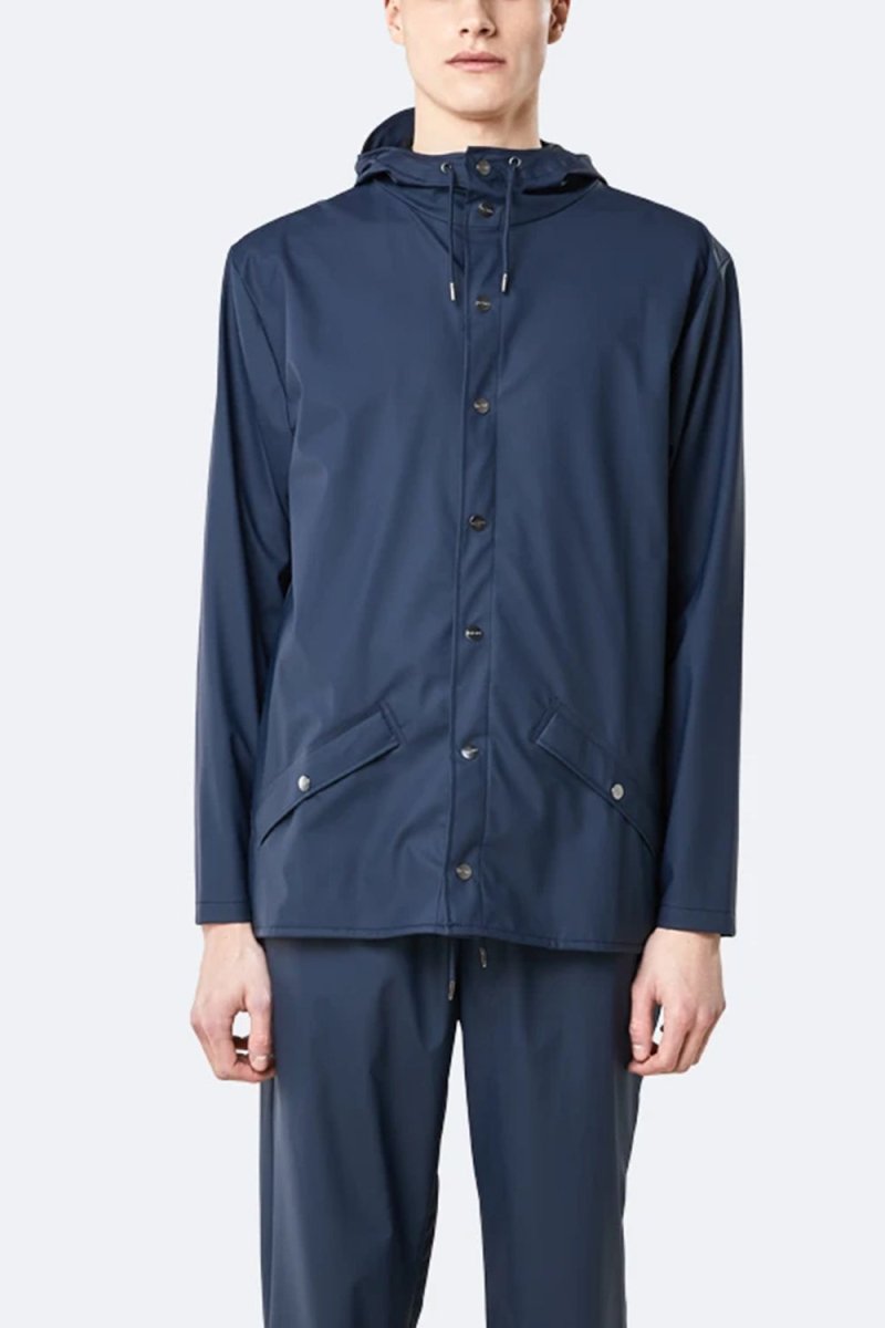 Rains Jacket (Navy Blue) | Jackets