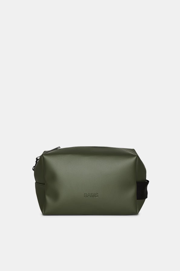 Rains Small Toiletry Wash Bag (Green) | Lifestyle