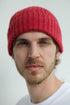 Gorro de pescador de lana de cordero supersuave - Rouge Red | Sombreros