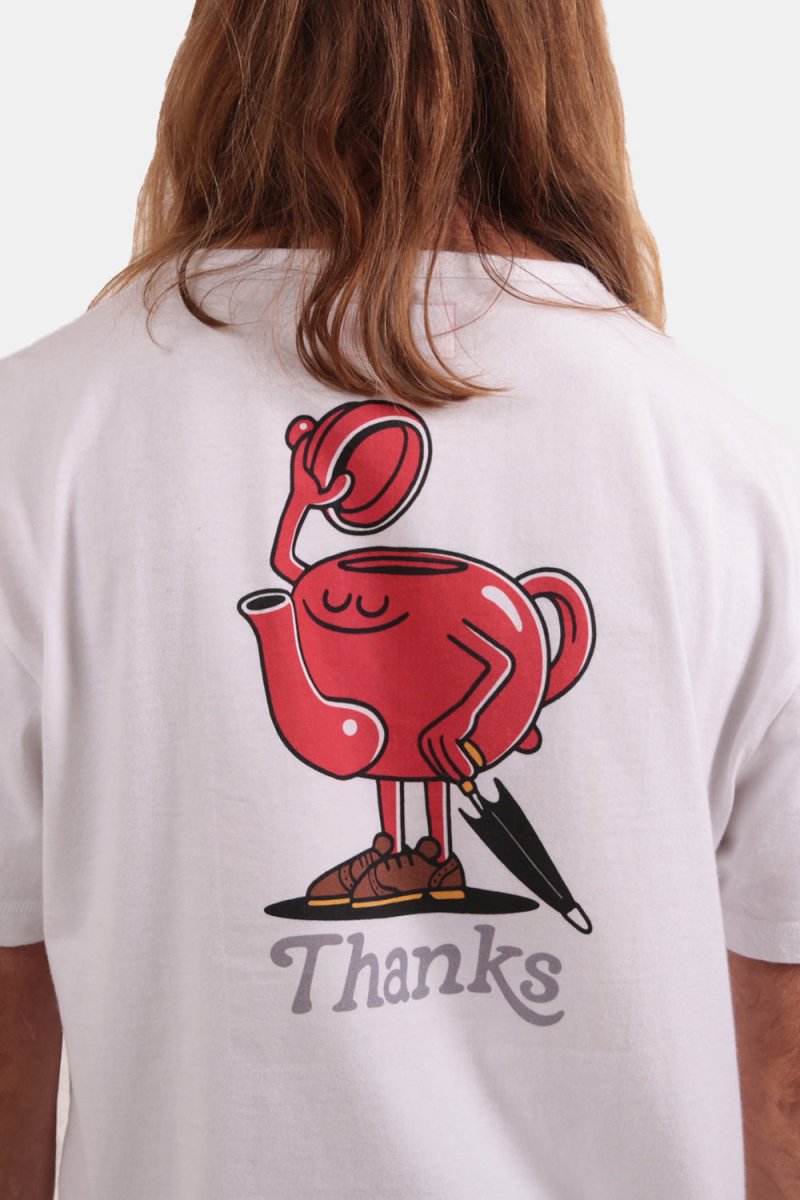 Thanks Terry Teapot T-Shirt (White) | T-Shirts