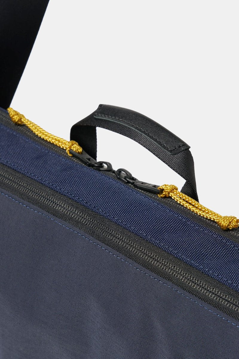 Universal Works Courier Bag (Navy Recycled Tech Canvas) | Bags