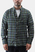 Camisa Universal Works Daybrook (cuadros de sarga Ikat verde) | Camisas