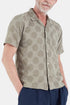 Camisa de carretera de algodón con puntos Universal Works (Oliva claro) | Camisas
