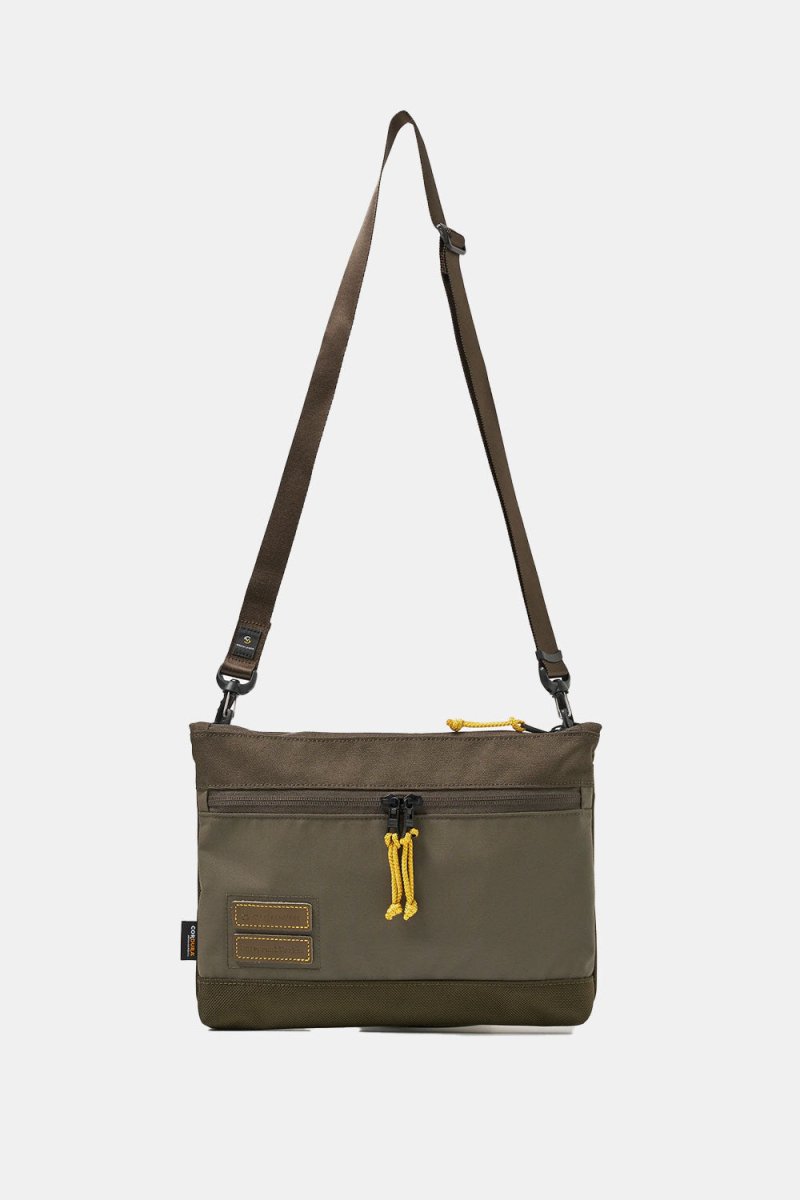 Universal Works Shoulder Bag (Olive Recycled Tech Canvas) | Bags