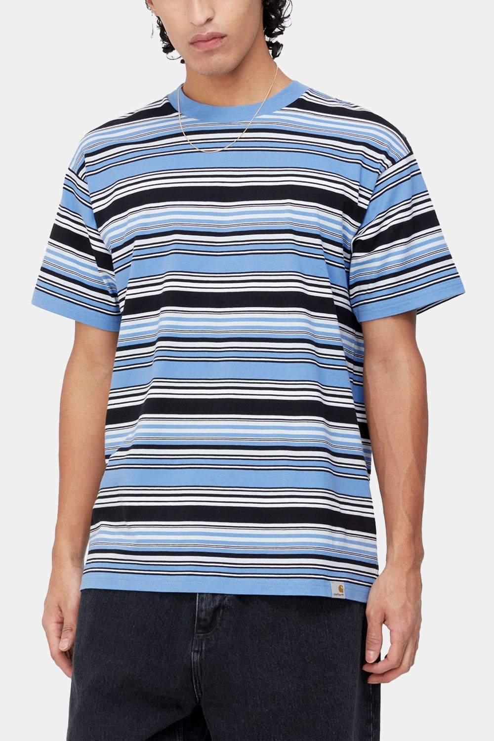 Carhartt WIP Short Sleeve Lafferty T-Shirt (Piscine) | Number Six