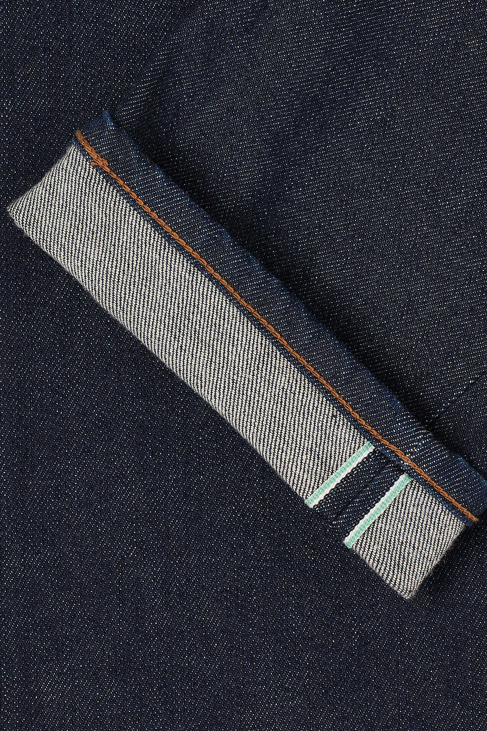 Edwin Regular Tapered Kaihara Rinsed Jeans (Green & White Selvage)