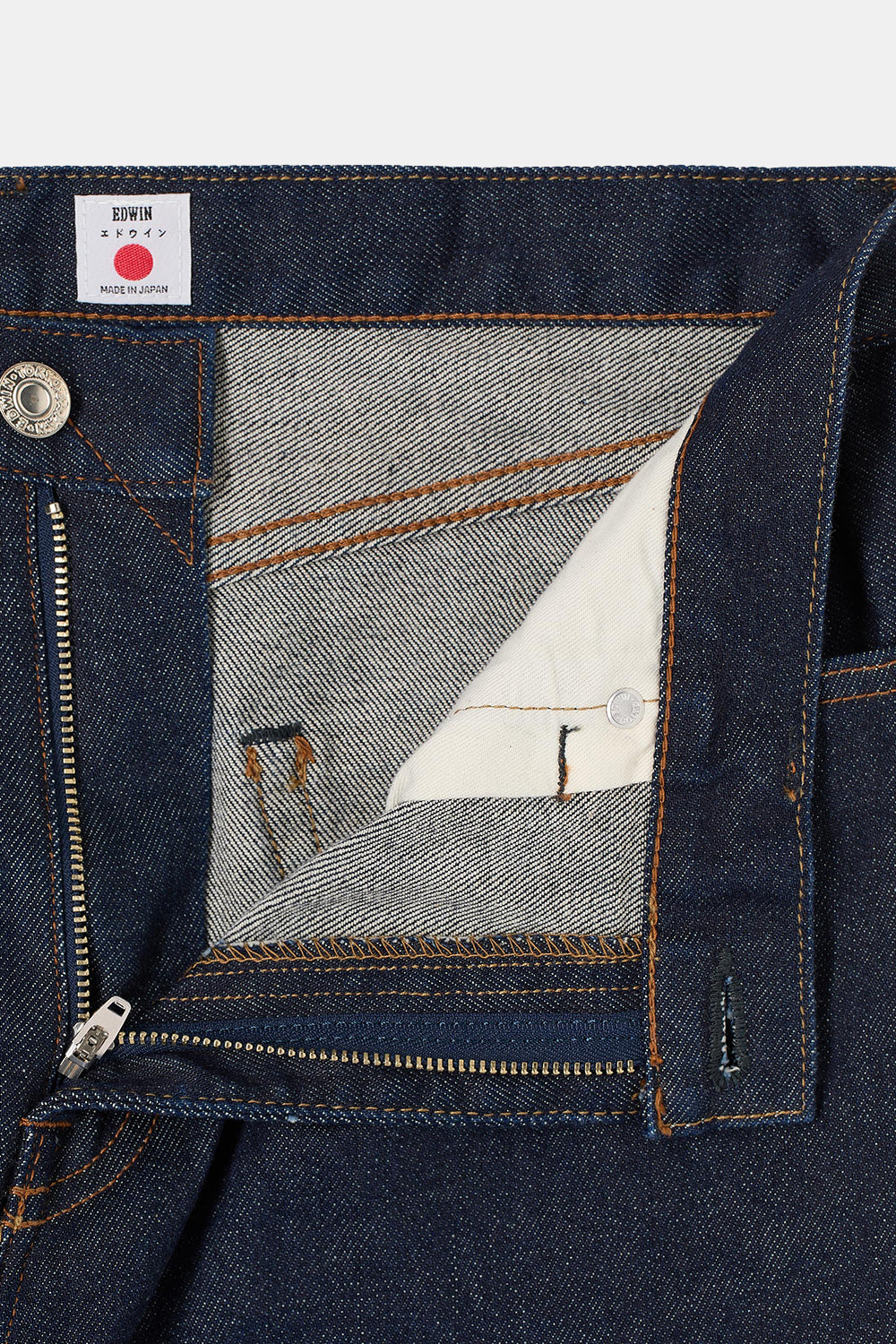 Edwin Regular Tapered Kaihara Rinsed Jeans (Green & White Selvage)